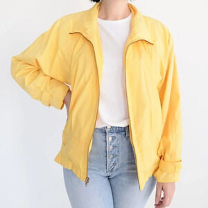 London Fog  Yellow Lightweight Jacket Size 9/10. Reg